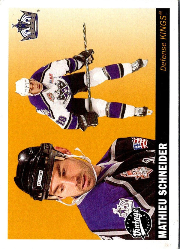 2002 Upper Deck Vintage Mathieu Schneider #117