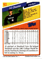 1993 Topps Al Osuna #63