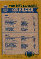 1982 Topps Joe Klecko/Curtis Greer #259