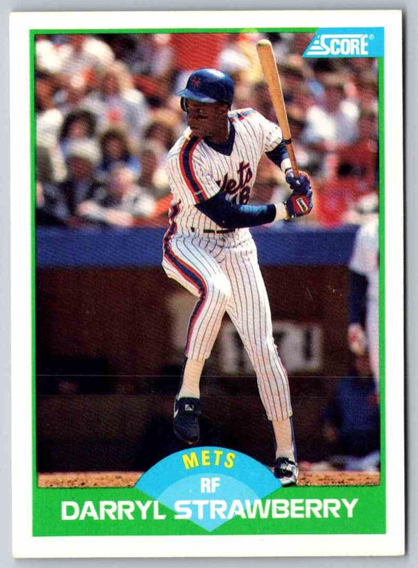 1989 Score Darryl Strawberry #10