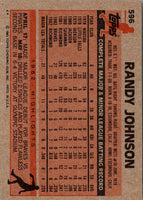 1983 Topps Randy Johnson #596 Rookie