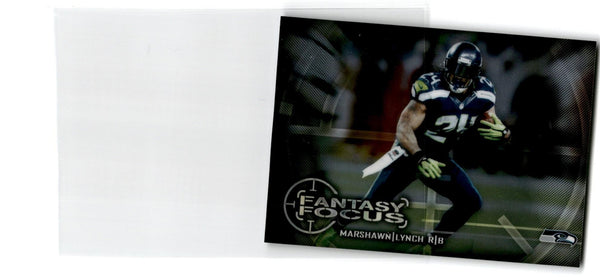 2014 Topps Fantasy Focus Marshawn Lynch #FF-ML