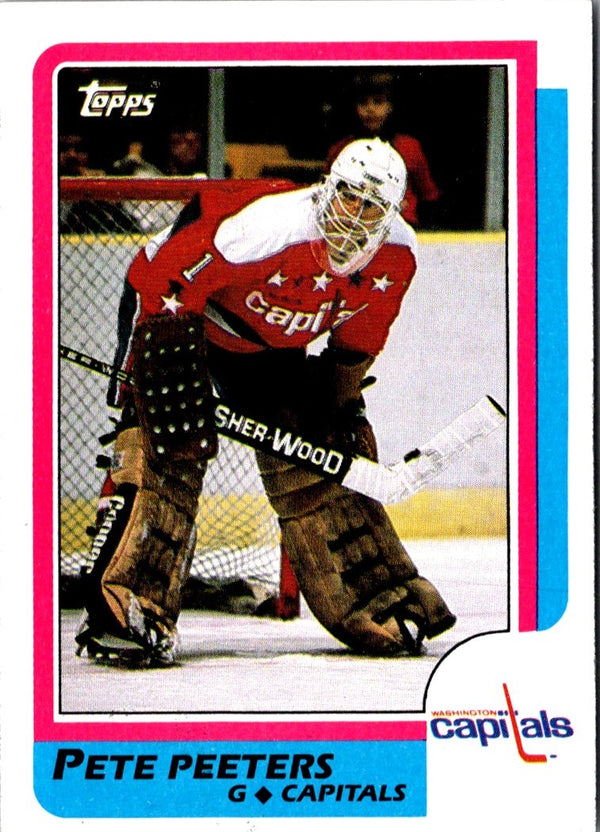 1986 Topps Pete Peeters #77