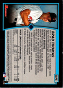 2001 Bowman Draft Picks & Prospects Brad Thomas