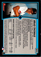2001 Bowman Draft Picks & Prospects Brad Thomas #BDP51