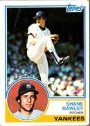 1983 Topps Shane Rawley
