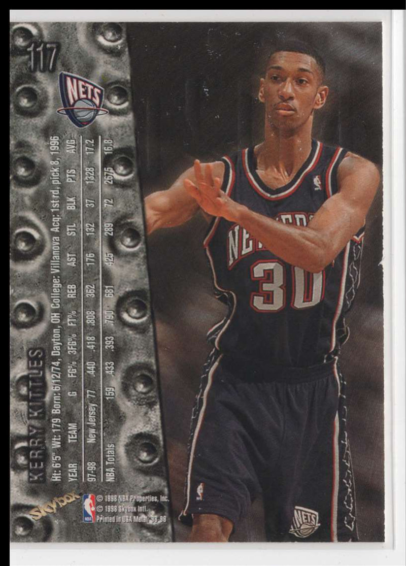 1998 Metal Universe Kerry Kittles