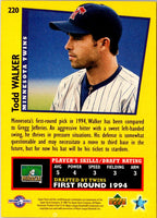 1995 Upper Deck Minors Todd Walker #220