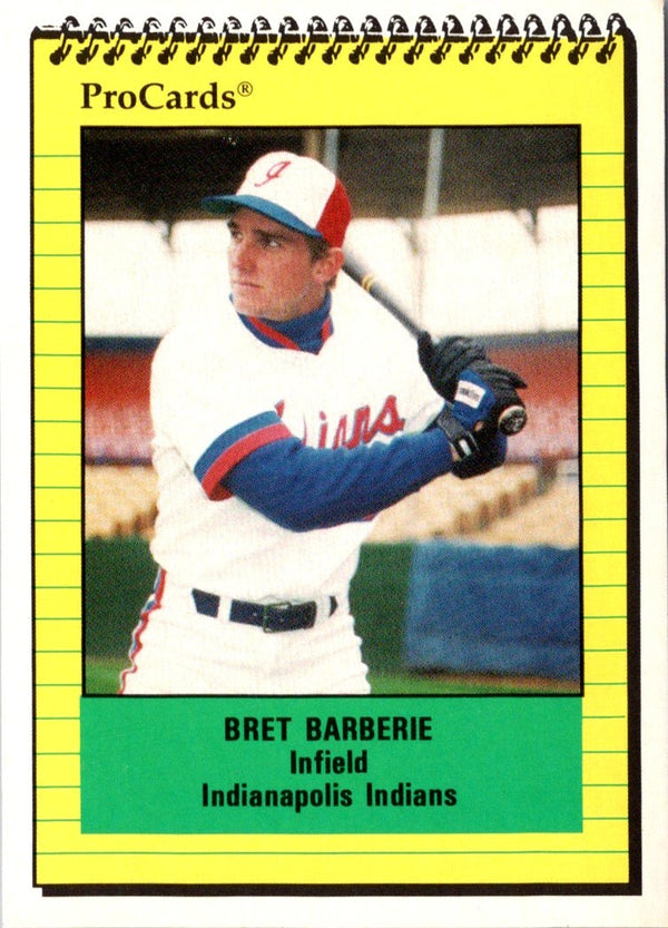 1991 ProCards Bret Barberie #465
