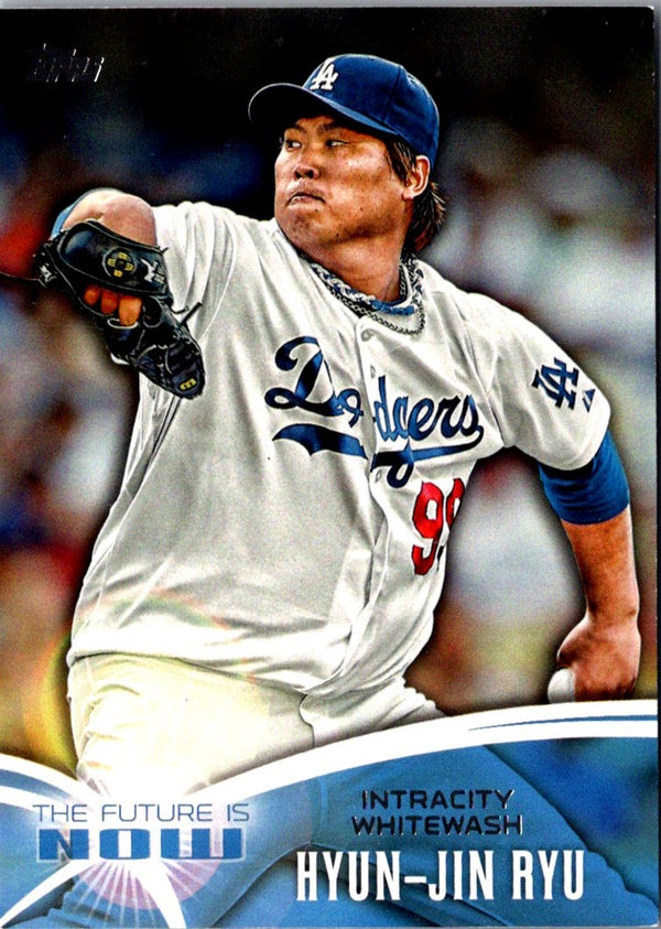 2014 Topps The Future is Now Hyun-Jin Ryu #FN-16