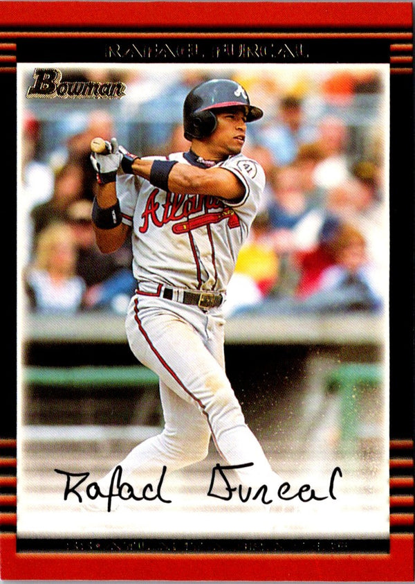 2002 Bowman Rafael Furcal #93