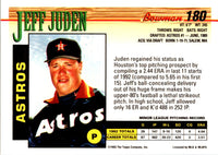 1993 Bowman Jeff Juden #180