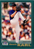 2001 Topps Scott Karl #92