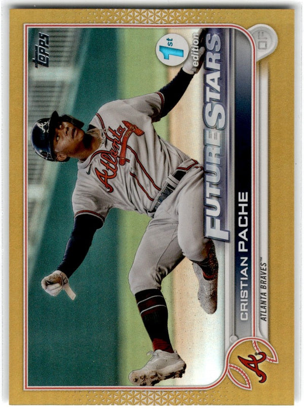 2022 Topps 1st Edition Gold Cristian Pache #233