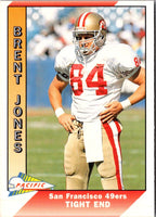 1991 Pacific Brent Jones #462