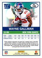 2019 Score Wayne Gallman #180