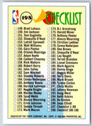 1993 Topps Checklist