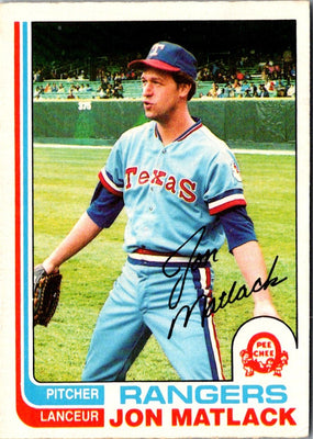 1982 O-Pee-Chee Jon Matlack #239