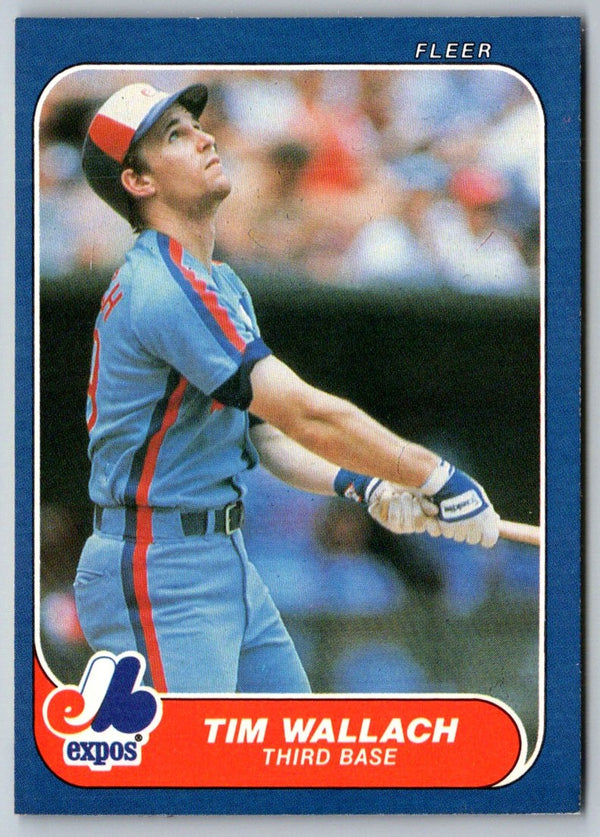 1986 Fleer Tim Wallach #263