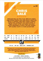 2019 Donruss Holo Orange Chris Sale #51