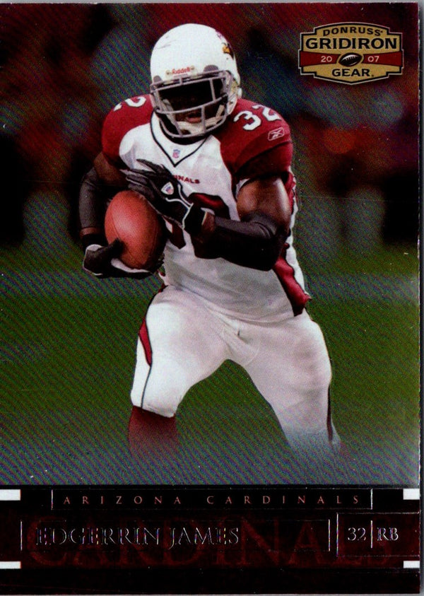 2007 Donruss Gridiron Gear Edgerrin James #38