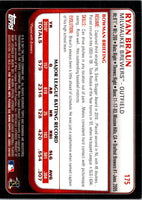 2011 Bowman Ryan Braun #175