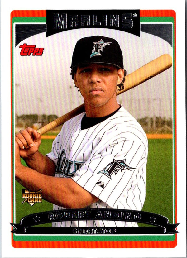 2006 Topps Robert Andino #313 Rookie