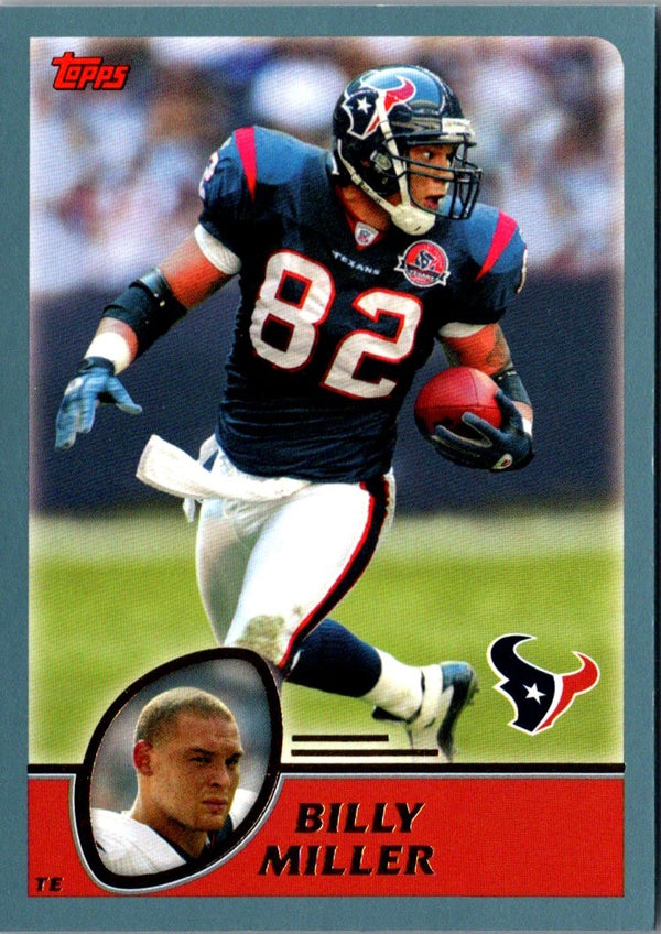 2003 Topps Billy Miller #277