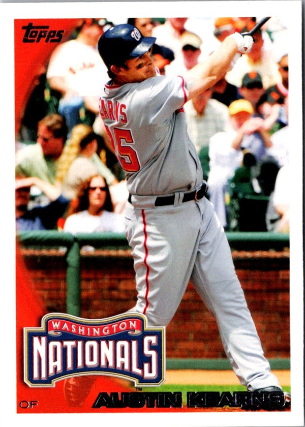 2010 Topps Austin Kearns #291