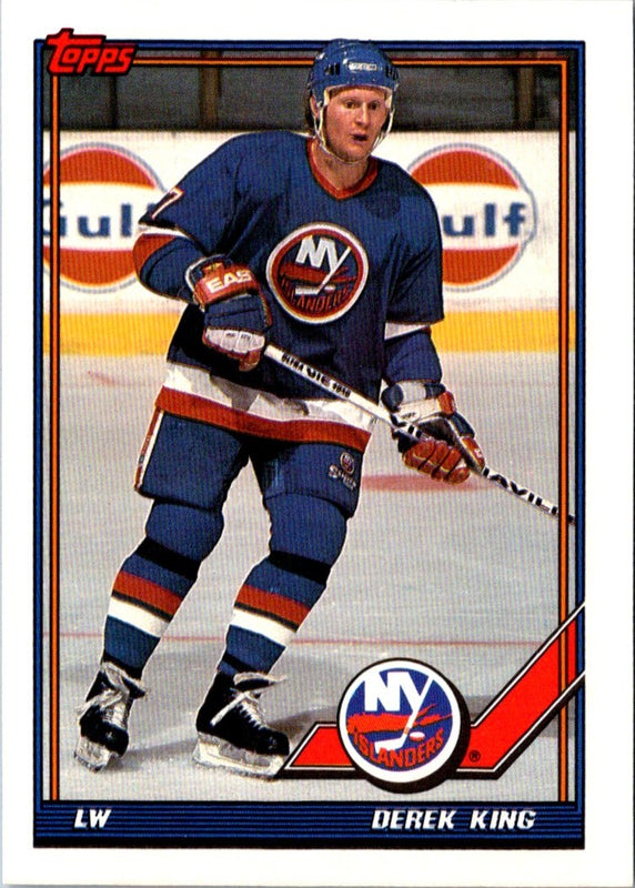 1991 Topps Derek King #455