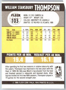 1990 Fleer Billy Thompson
