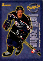 1997 Bowman CHL Jeff Zehr #149