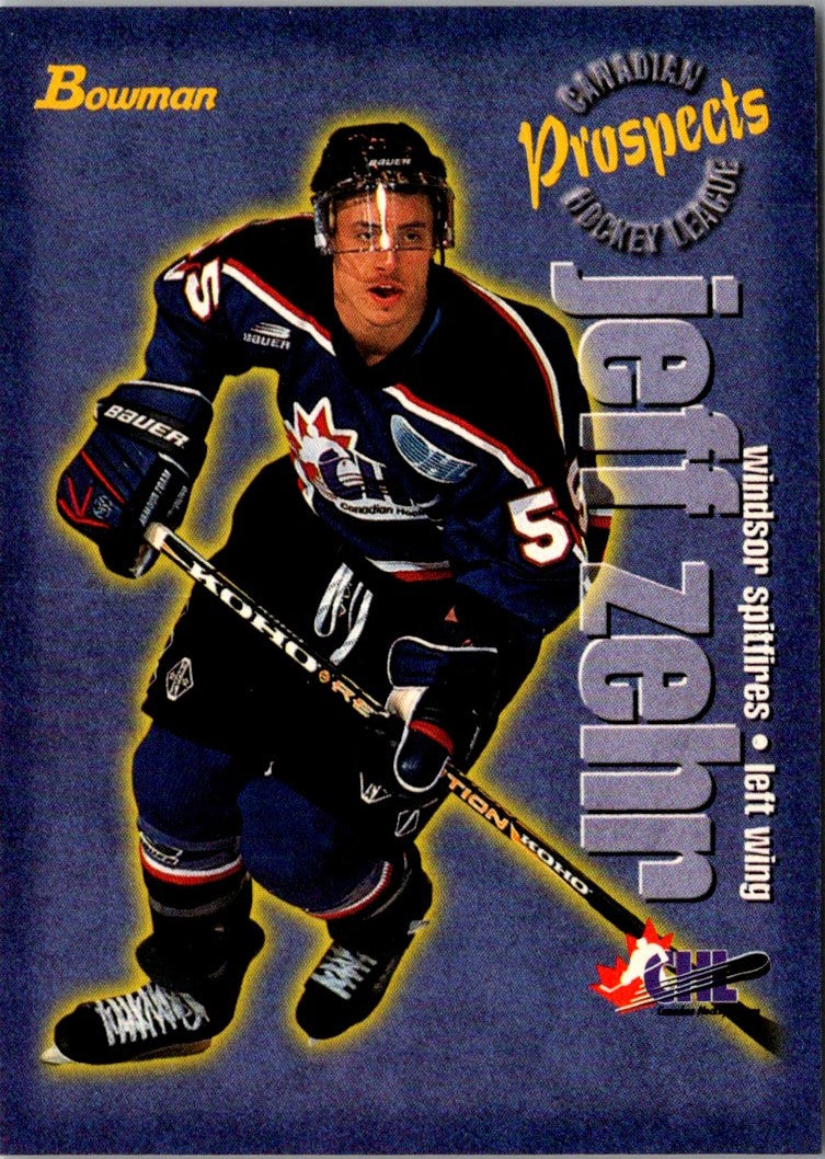 1997 Bowman CHL Jeff Zehr