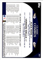 2009 Topps Alex Rios/Vernon Wells #361
