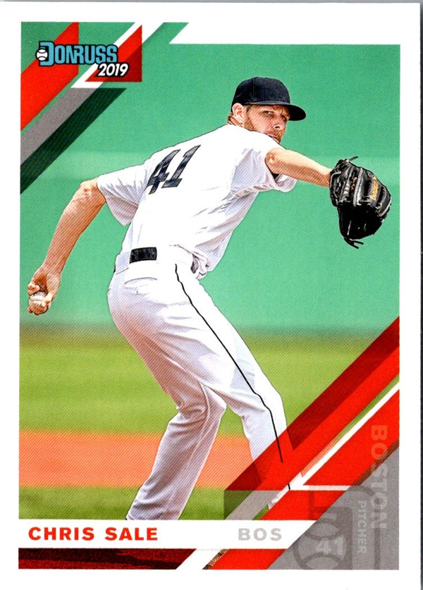 2019 Donruss Holo Orange Chris Sale #51