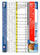 2004 Topps Dave Berg