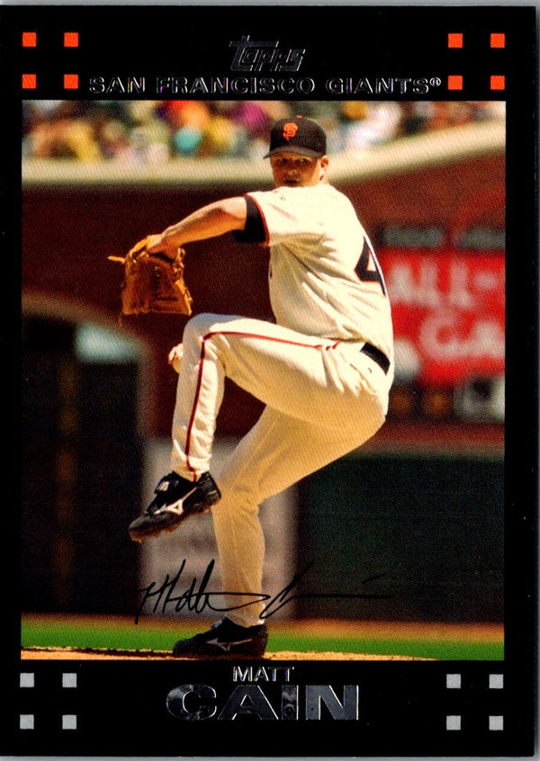 2007 Topps Matt Cain #187