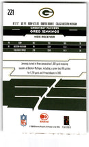 2006 Leaf Rookies & Stars Rookie Autographs Longevity Greg Jennings