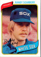 1980 Topps Randy Scarbery #291 Rookie