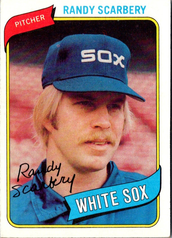 1980 Topps Randy Scarbery #291 Rookie