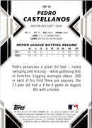 2019 Bowman Platinum Top Prospects Pedro Castellanos