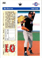 1992 Upper Deck Minors Ben Shelton #282