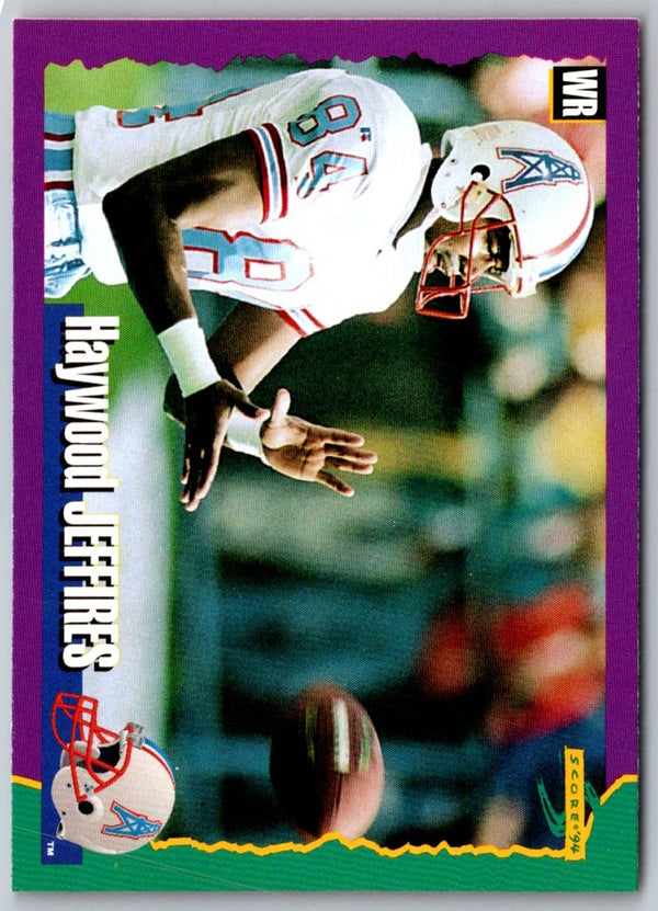 1994 Score Haywood Jeffires #208