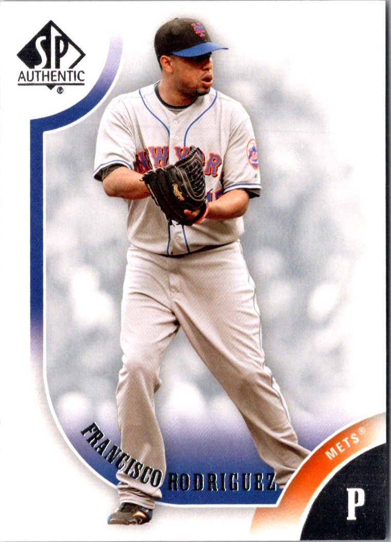 2009 SP Authentic Francisco Rodriguez