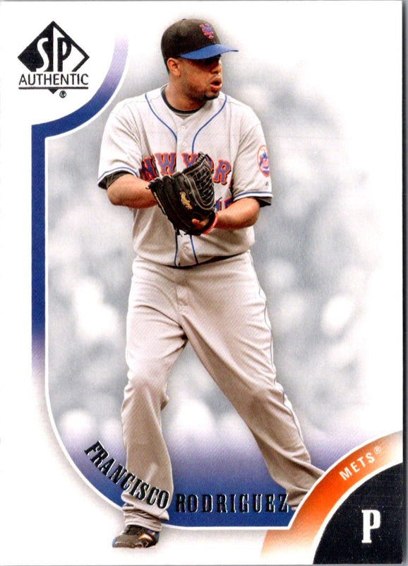 2009 SP Authentic Francisco Rodriguez #75