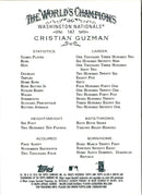 2010 Topps Allen & Ginter Cristian Guzman