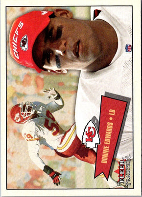 2001 Fleer Tradition Donnie Edwards #176
