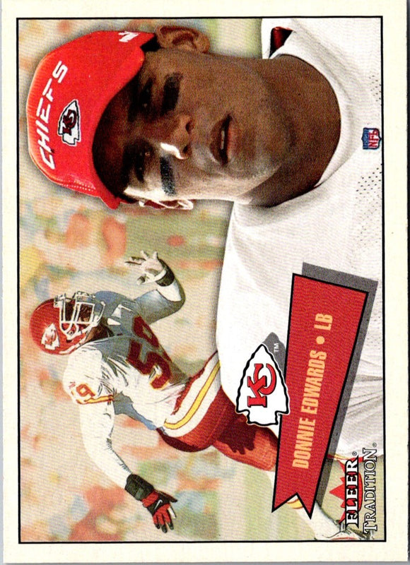 2001 Fleer Tradition Donnie Edwards #176