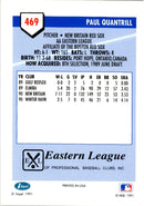 1991 Line Drive AA Paul Quantrill