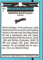 1988 Diamond Kings Benito Santiago #3